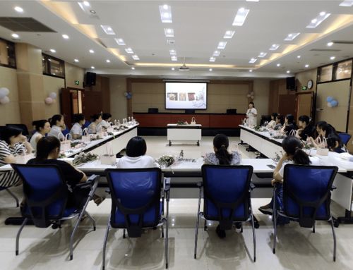 留創(chuàng)園黨委組織開(kāi)展插花藝術(shù)獻(xiàn)禮建黨百年活動(dòng)